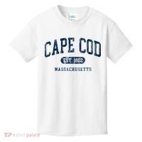 Cape Cod Est 1602 Massachusetts Retro Preppy Throwback Kids T-Shirt thumb 0