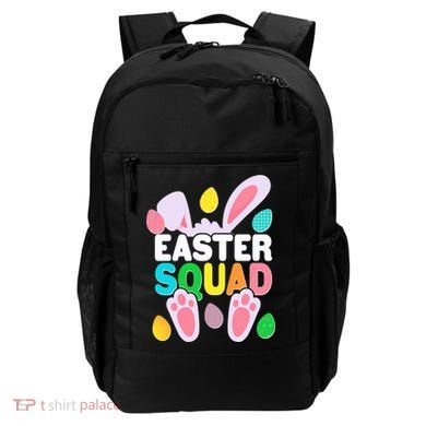 Cute Colorful Easter Squad Easter Bunny Rabbit Eggs Backpack