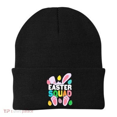 Cute Colorful Easter Squad Easter Bunny Rabbit Eggs Beanie