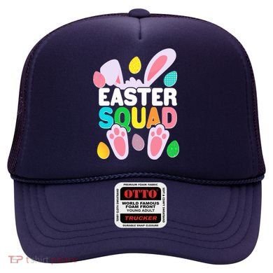 Cute Colorful Easter Squad Easter Bunny Rabbit Eggs Hat