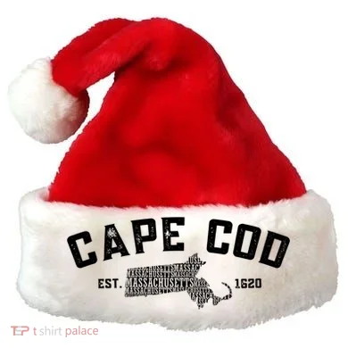 Cape Cod Est 1620 Santa Hat