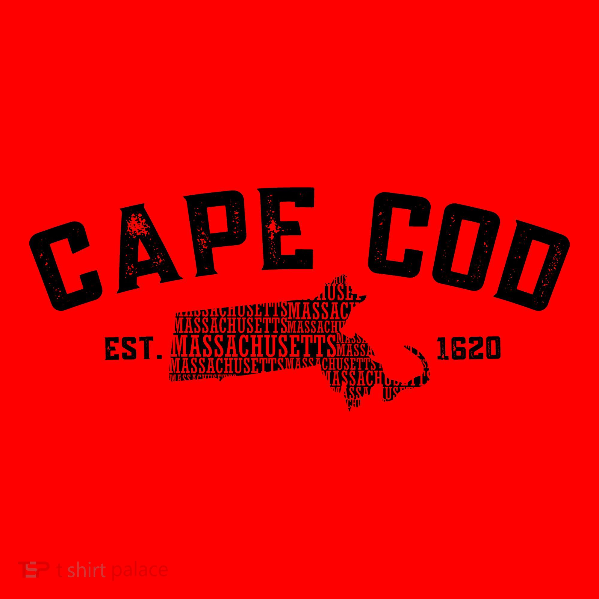 Cape Cod Est 1620 Santa Hat