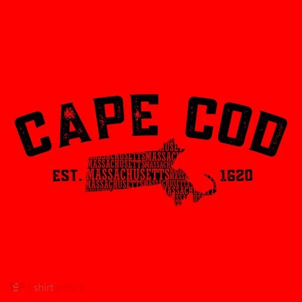 Cape Cod Est 1620 Santa Hat