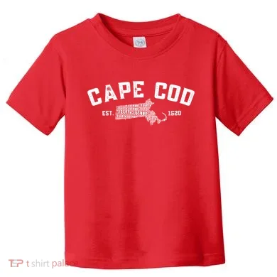 Cape Cod Est 1620 Toddler T-Shirt