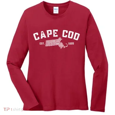 Cape Cod Est 1620 Women's Long Sleeve Shirt