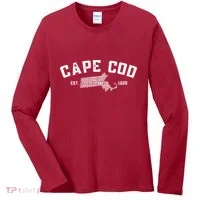 Cape Cod Est 1620 Women's Long Sleeve Shirt thumb 0