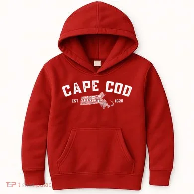 Cape Cod Est 1620 Kids Hoodie