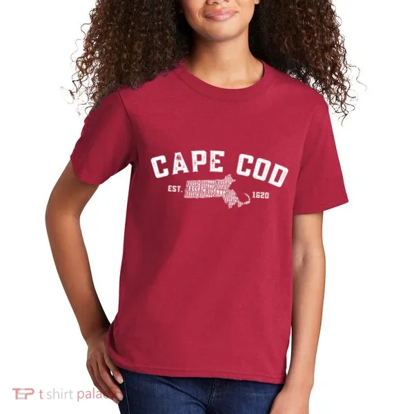 Cape Cod Est 1620 Kids T-Shirt