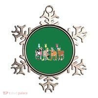 Cute Cow Easter Day Farm Animals Easter Eggs Bunny Ornament thumb 0