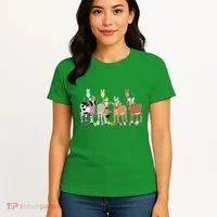 Cute Cow Easter Day Farm Animals Easter Eggs Bunny Women's T-Shirt thumb 4