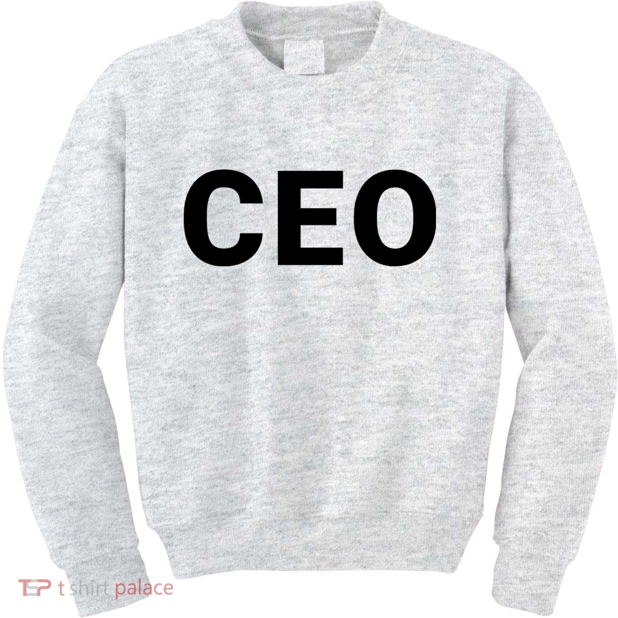 Ceo Chief Executive Officer Highest Ranking Executive Management Of Organization Kids Sweatshirt
