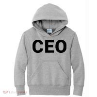 Ceo Chief Executive Officer Highest Ranking Executive Management Of Organization Kids Hoodie thumb 0
