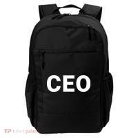 Ceo Chief Executive Officer Highest Ranking Executive Management Of Organization Backpack thumb 0