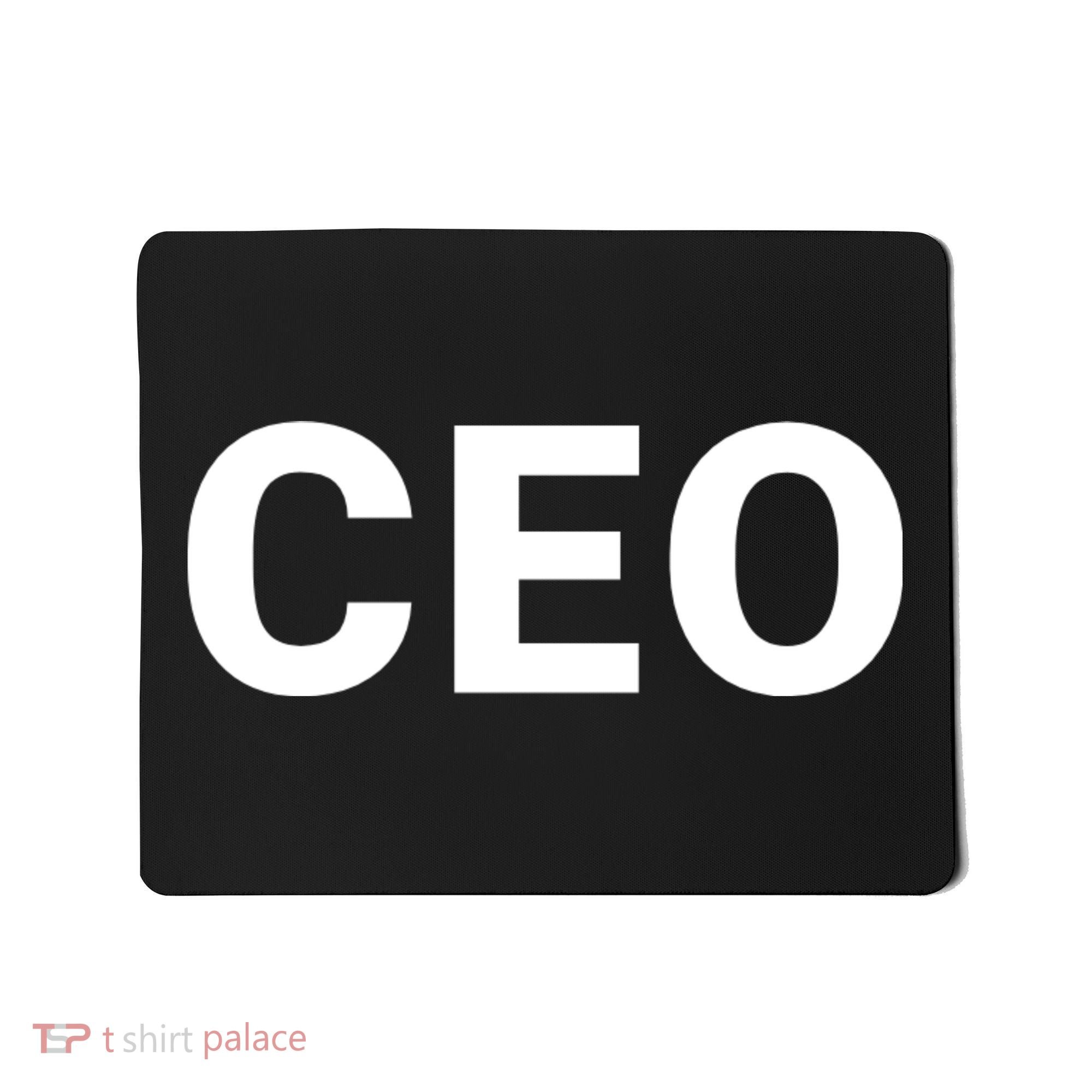 Ceo Chief Executive Officer Highest Ranking Executive Management Of Organization Mousepad