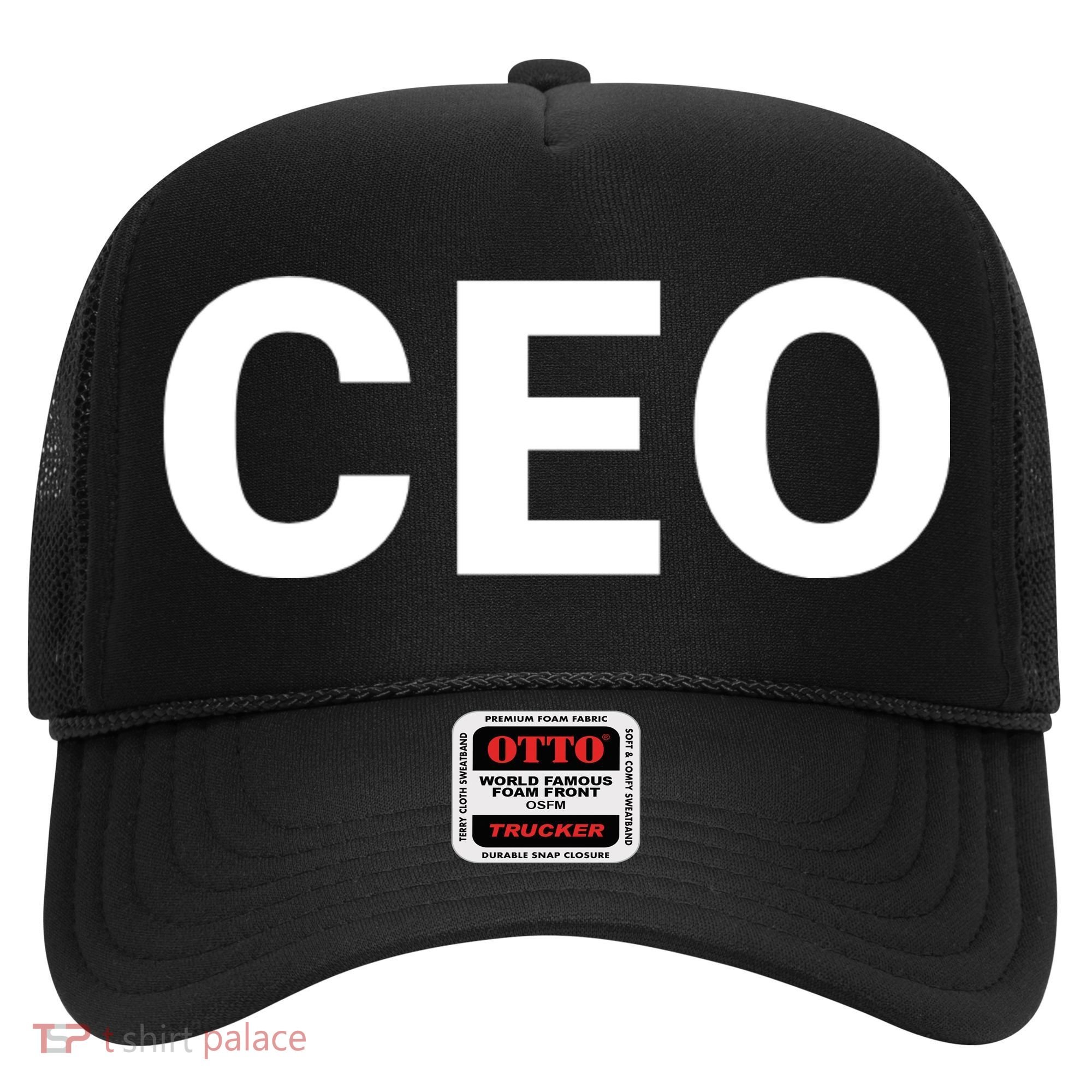 Ceo Chief Executive Officer Highest Ranking Executive Management Of Organization Hat