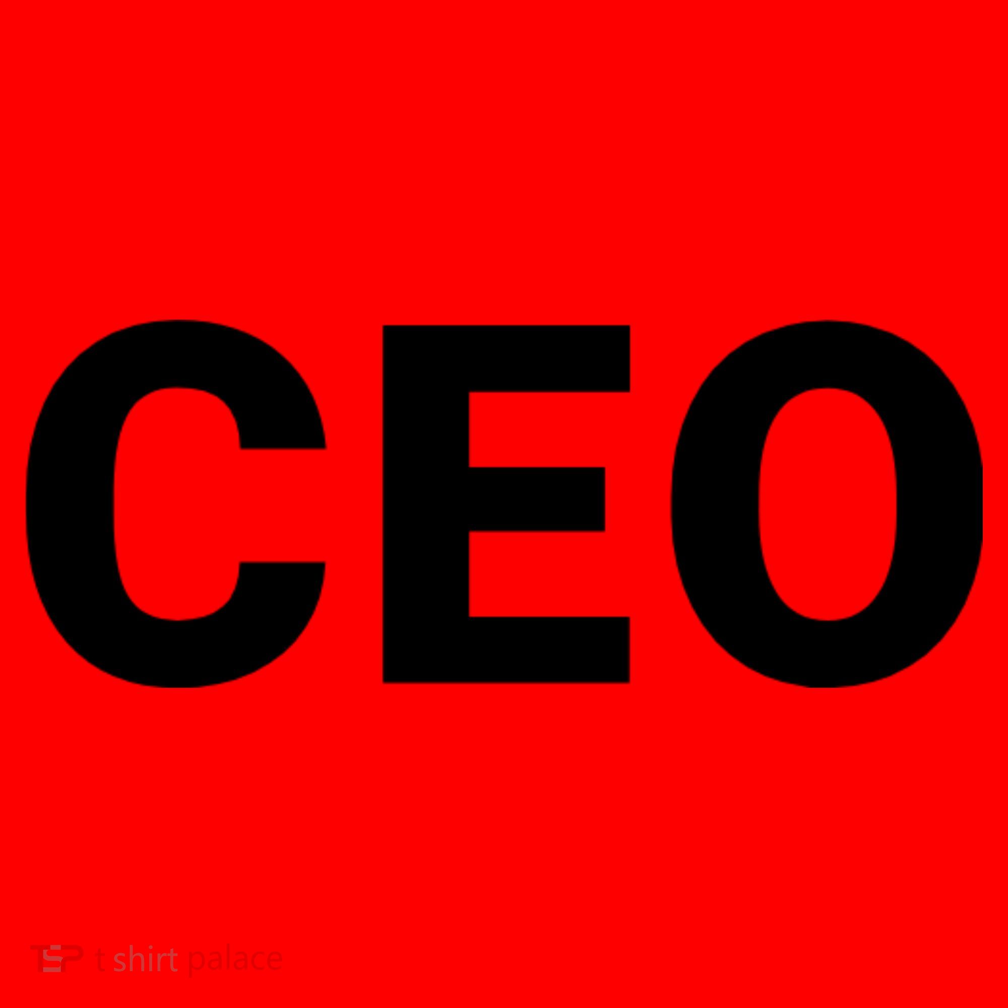 Ceo Chief Executive Officer Highest Ranking Executive Management Of Organization Santa Hat