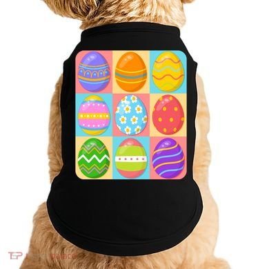 Cute Colorful Easter Egg Pop Art Doggie Tank