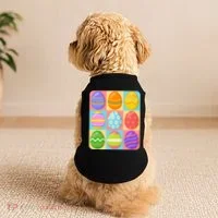 Cute Colorful Easter Egg Pop Art Doggie Tank thumb 2