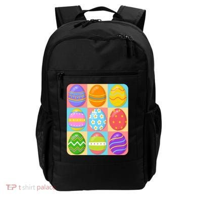 Cute Colorful Easter Egg Pop Art Backpack