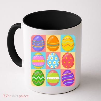 Cute Colorful Easter Egg Pop Art Coffee Mug