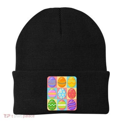 Cute Colorful Easter Egg Pop Art Beanie