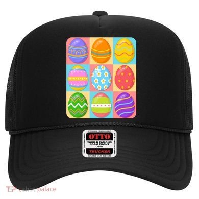 Cute Colorful Easter Egg Pop Art Hat