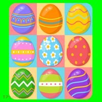 Cute Colorful Easter Egg Pop Art Coaster thumb 2