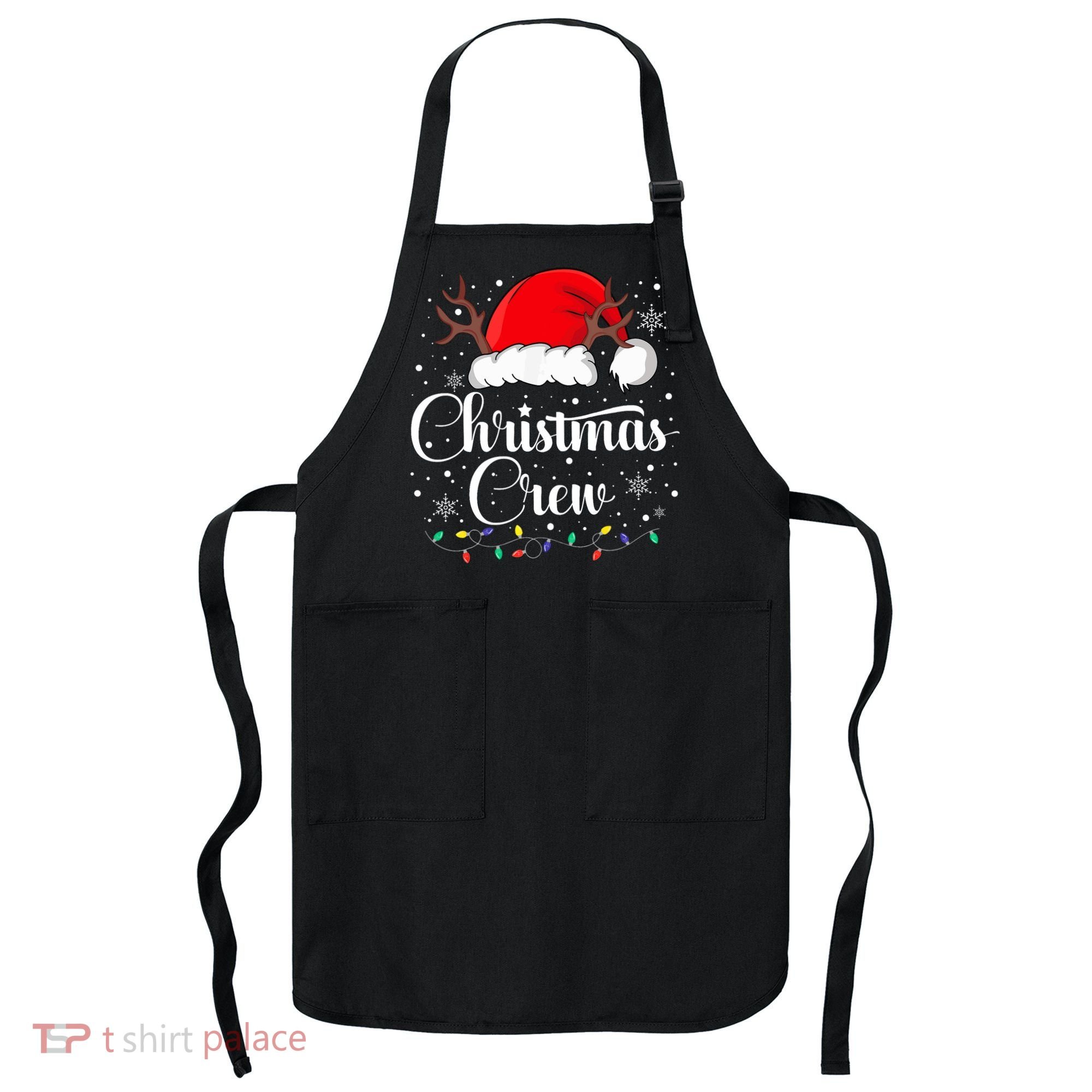 Christmas Crew Family Group Matching Christmas Pajama Party Apron