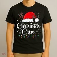 Christmas Crew Family Group Matching Christmas Pajama Party T-Shirt thumb 3