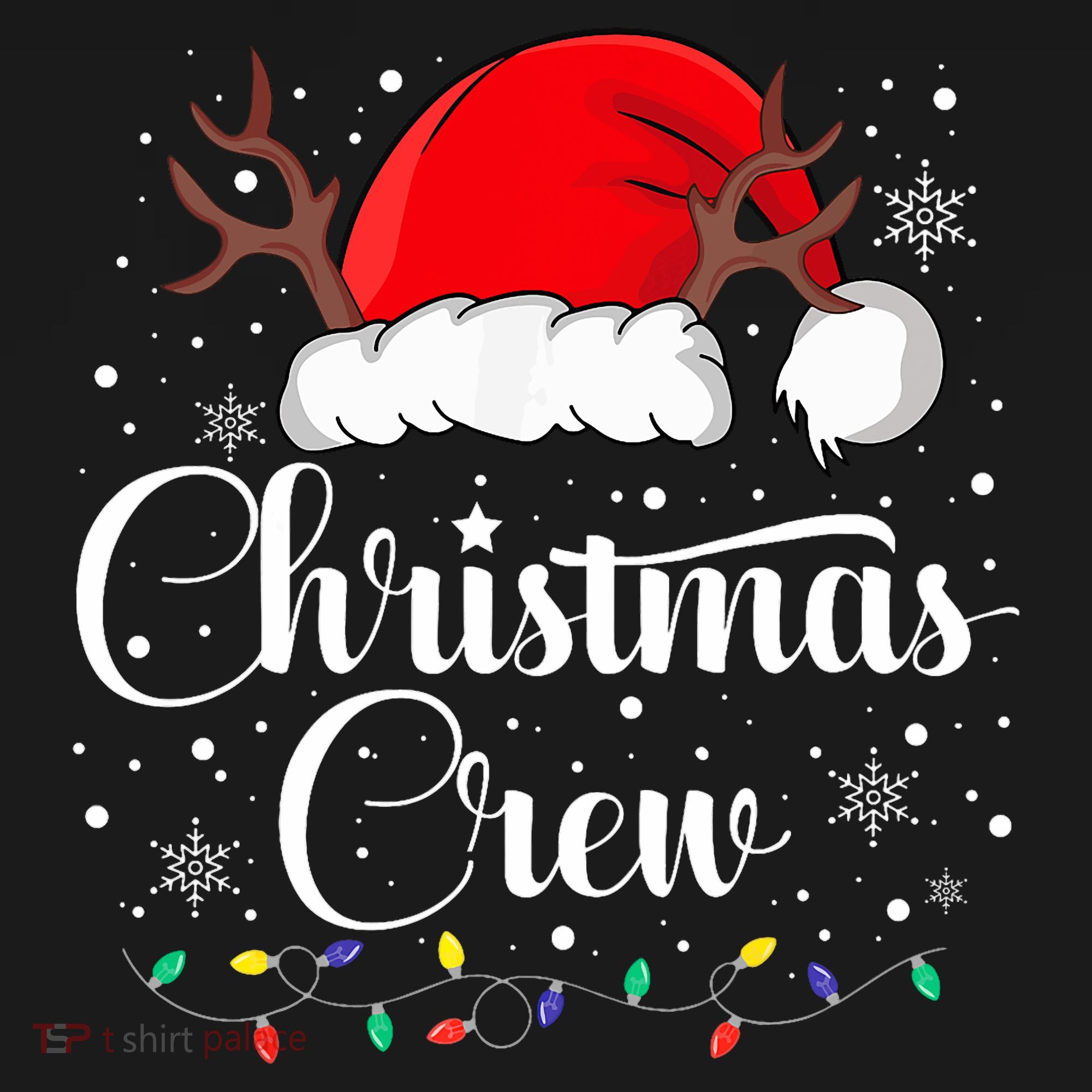 Christmas Crew Family Group Matching Christmas Pajama Party Polo