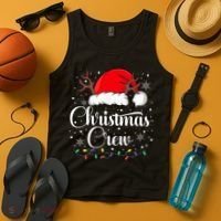 Christmas Crew Family Group Matching Christmas Pajama Party Tank Top thumb 4