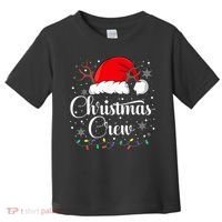 Christmas Crew Family Group Matching Christmas Pajama Party Toddler T-Shirt thumb 0