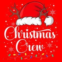 Christmas Crew Family Group Matching Christmas Pajama Party Santa Hat thumb 1