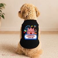 Carnival Crew For Carnival Birthday Theme Party Matching Doggie Tank thumb 2