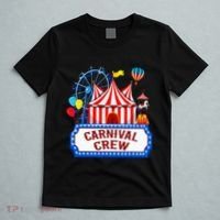 Carnival Crew For Carnival Birthday Theme Party Matching T-Shirt thumb 5