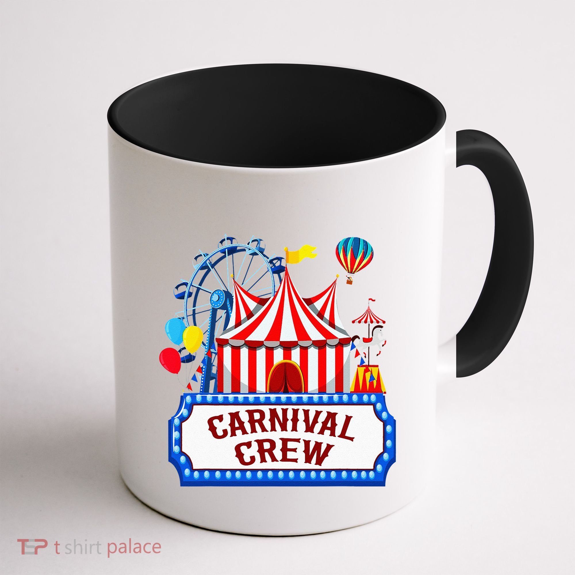 Carnival Crew For Carnival Birthday Theme Party Matching Coffee Mug
