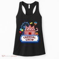 Carnival Crew For Carnival Birthday Theme Party Matching Women's Tank Top thumb 0