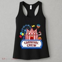 Carnival Crew For Carnival Birthday Theme Party Matching Women's Tank Top thumb 3