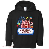 Carnival Crew For Carnival Birthday Theme Party Matching Toddler Hoodie thumb 0