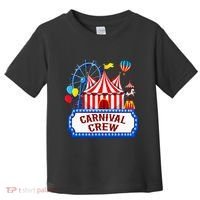 Carnival Crew For Carnival Birthday Theme Party Matching Toddler T-Shirt thumb 0