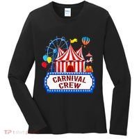 Carnival Crew For Carnival Birthday Theme Party Matching Women's Long Sleeve Shirt thumb 0