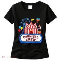 Carnival Crew For Carnival Birthday Theme Party Matching Women's T-Shirt thumb 0