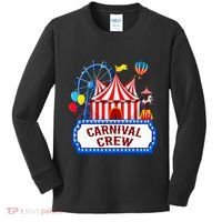 Carnival Crew For Carnival Birthday Theme Party Matching Kids Long Sleeve Shirt thumb 0