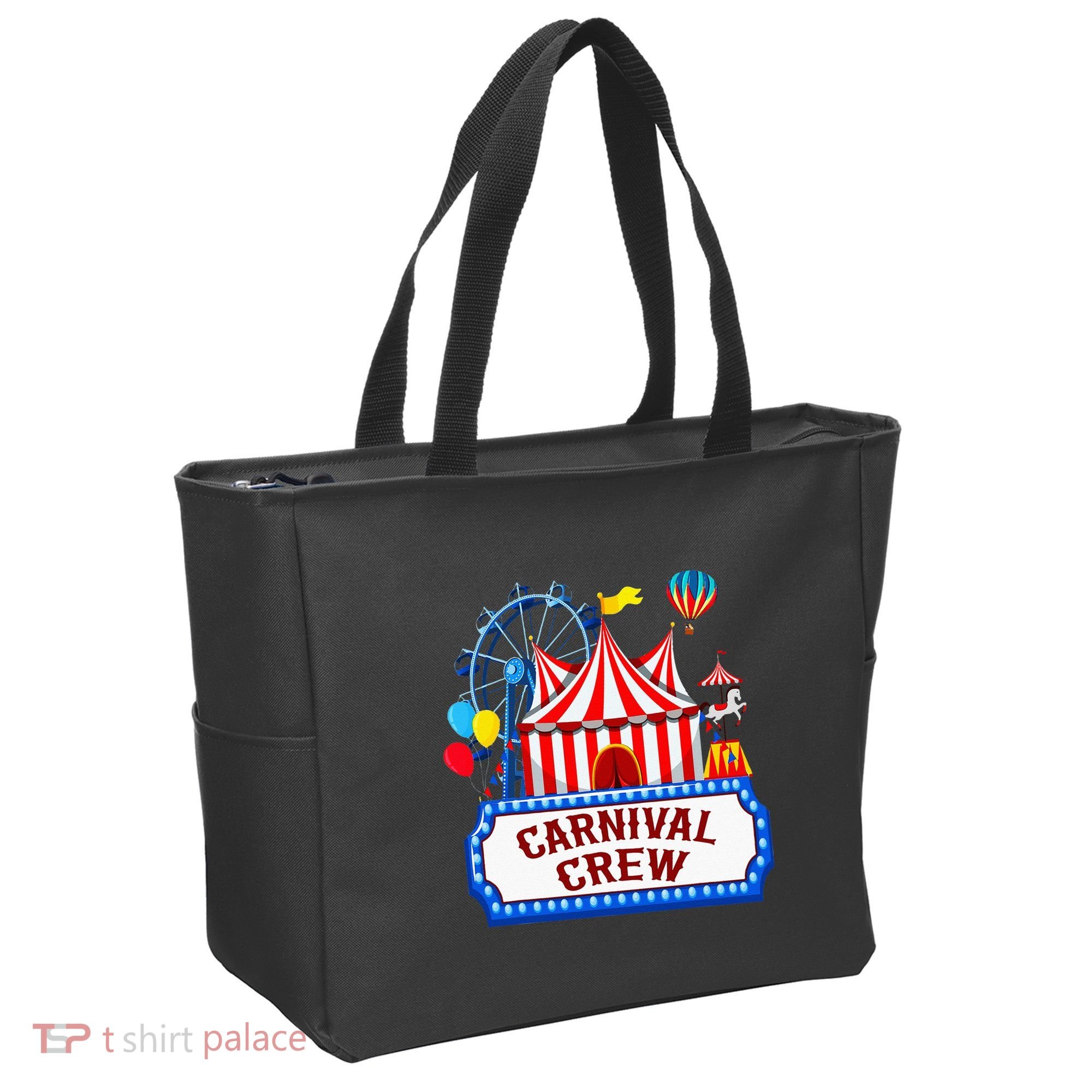 Carnival Crew For Carnival Birthday Theme Party Matching Tote Bag