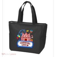 Carnival Crew For Carnival Birthday Theme Party Matching Tote Bag thumb 3