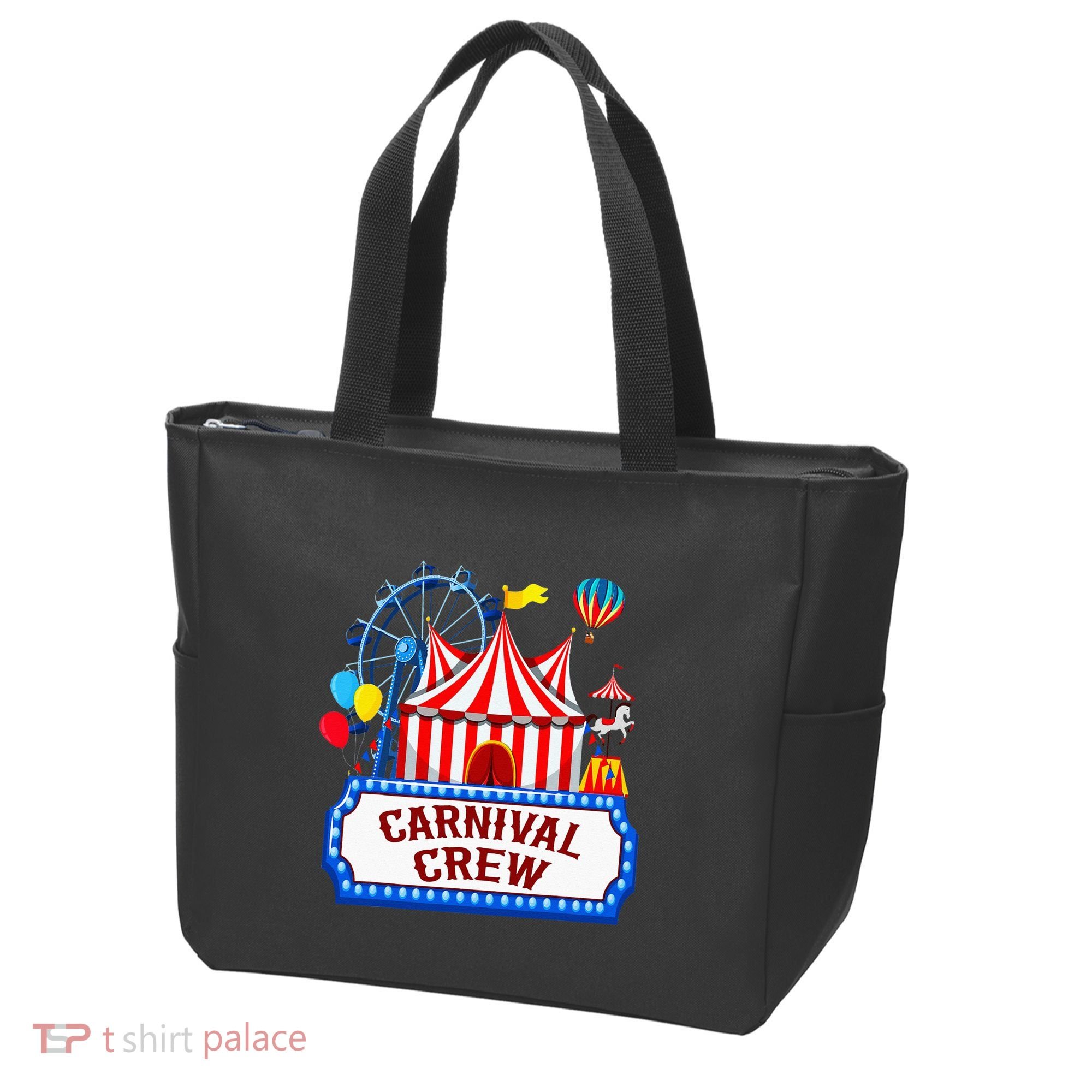 Carnival Crew For Carnival Birthday Theme Party Matching Tote Bag