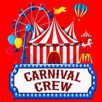 Carnival Crew For Carnival Birthday Theme Party Matching Santa Hat thumb 1