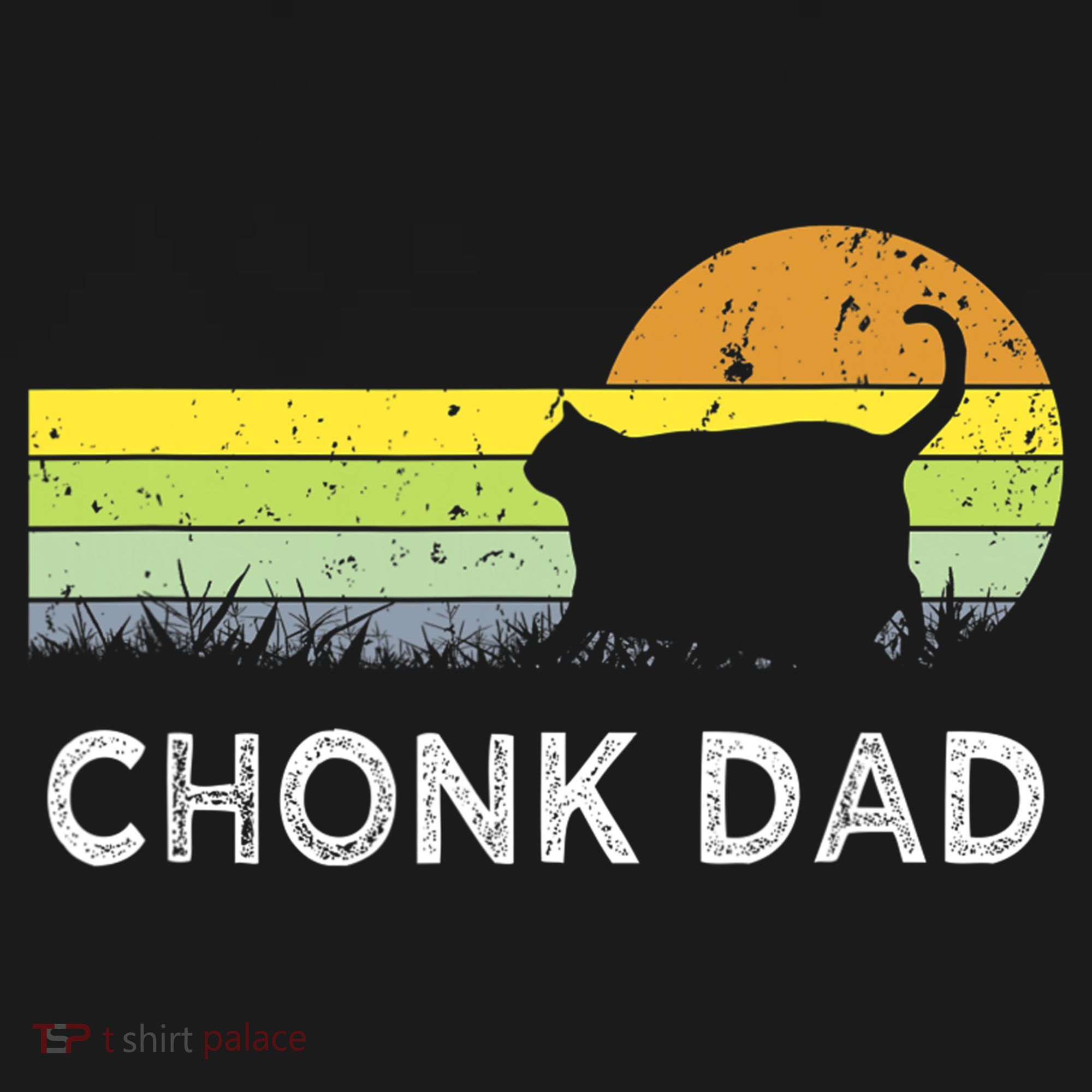 Chonk Cat Funny Cat Dad Meme Fluffiest Kitty Backpack
