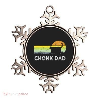 Chonk Cat Funny Cat Dad Meme Fluffiest Kitty Ornament