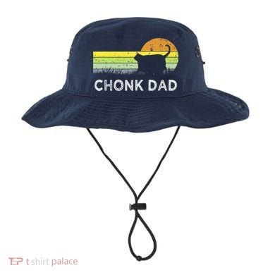 Chonk Cat Funny Cat Dad Meme Fluffiest Kitty Bucket Hat